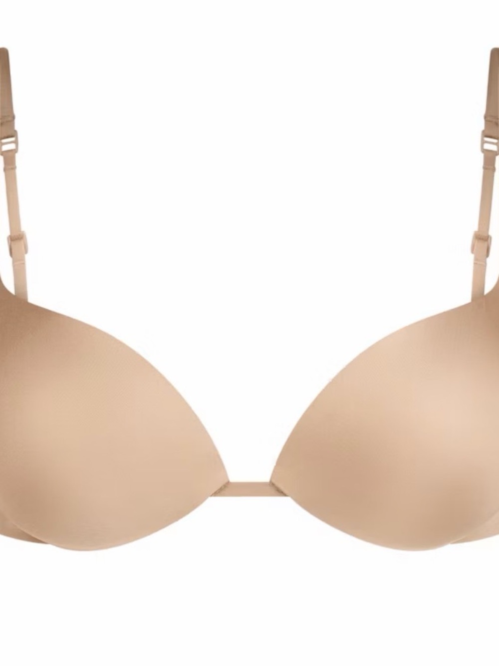 SKIMS Smooth Nude Plunge Push-Up Bra
